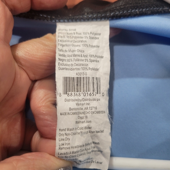 Halloween Police Uniform Cosplay Costume Adult Womens Small Blue Skirt Hat Cuffs - Picture 6 of 11